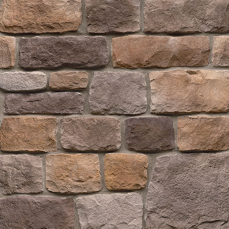 close up profile of StoneCraft Stone - Heritage in Warm Springs