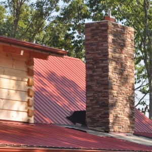 M-rock meridian-chimney fireplace
